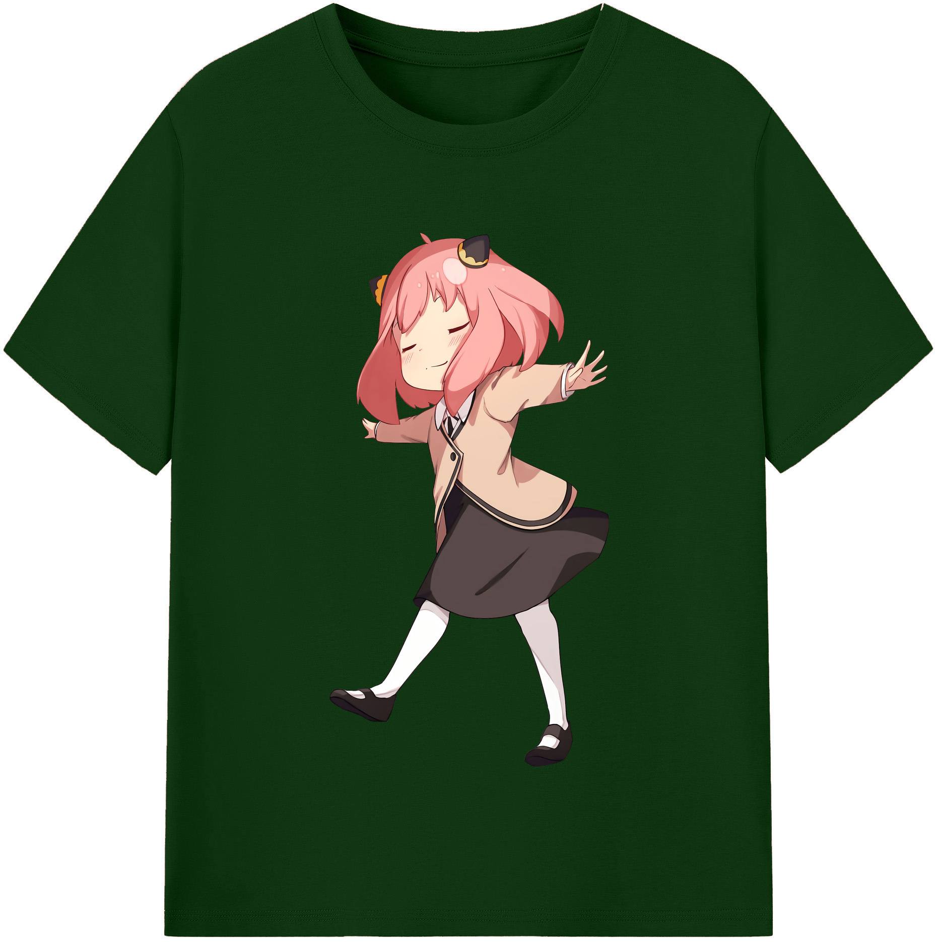 （画像用） SPY×FAMILY间谍家家酒 綿100％半袖Tシャツ（フロントプリント）
